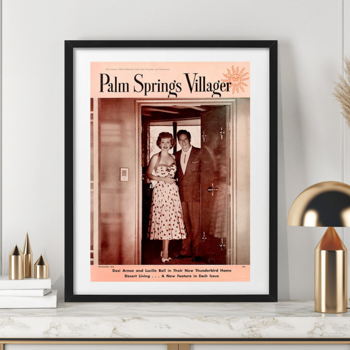 Palm Springs Life November 1954 Poster