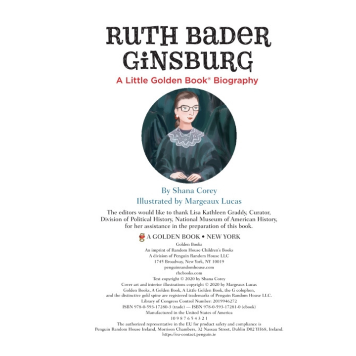 Little Golden Book RBG