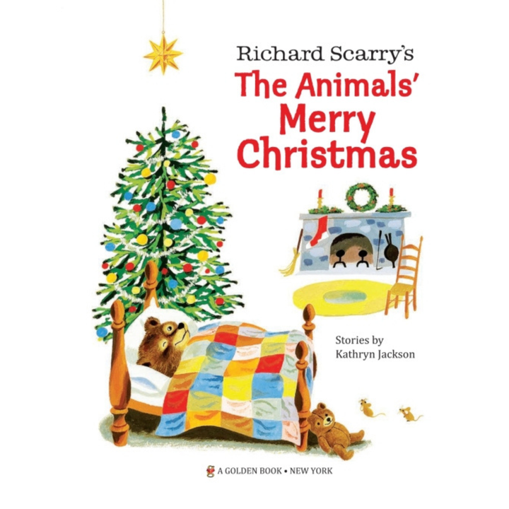 Little Golden Book The Animals' Merry Christmas