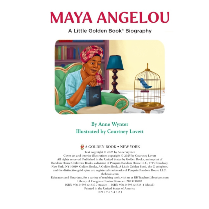 Little Golden Book Maya Angelou