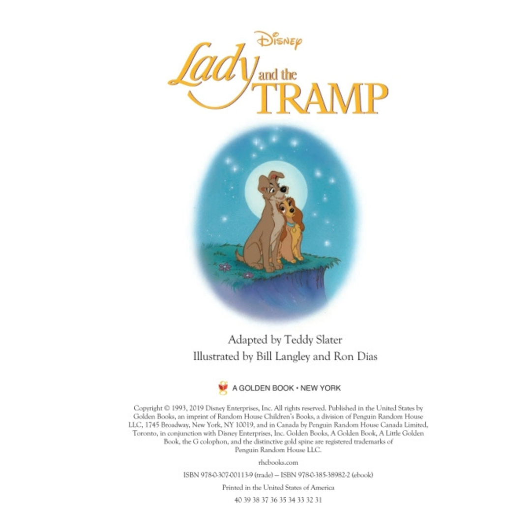 Little Golden Book Lady and the Tramp