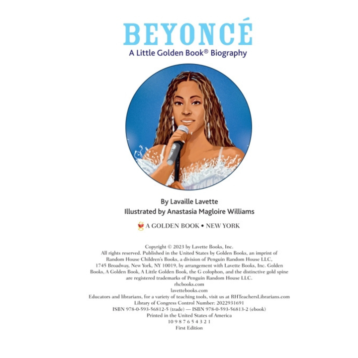 Little Golden Book Beyonce