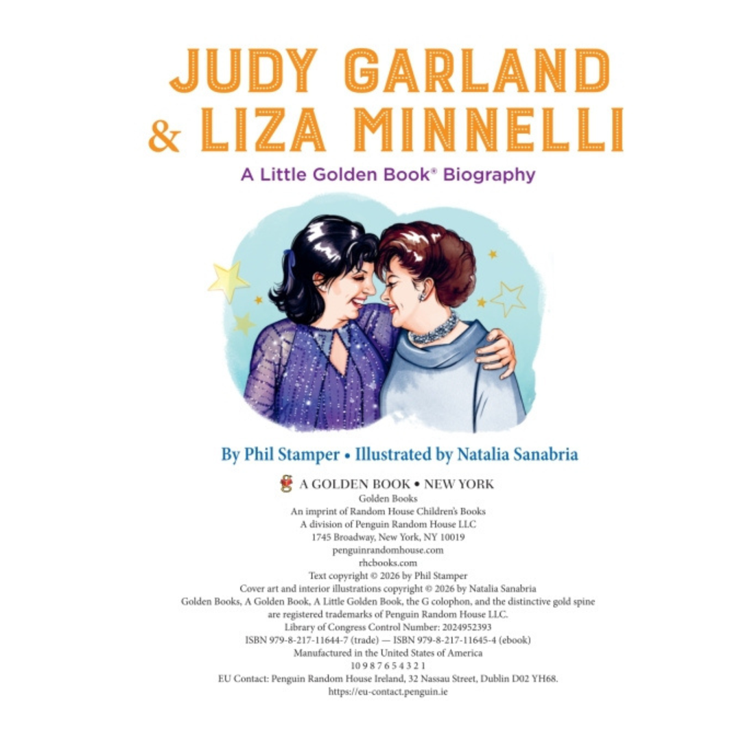 Little Golden Book Judy Garland & Liza Minnelli