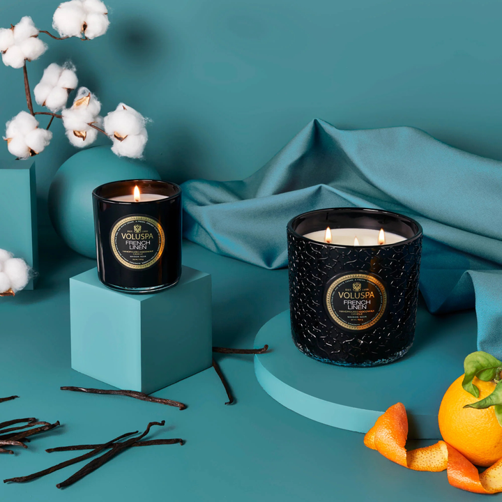 French Linen 9.5oz Classic Candle