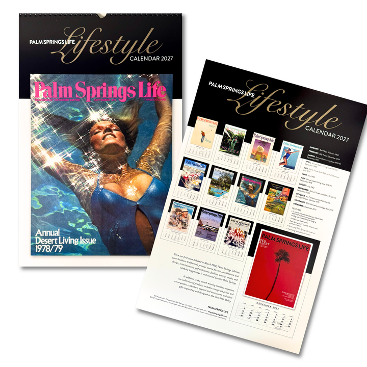 Palm Springs Life Lifestyle Calendar 2027