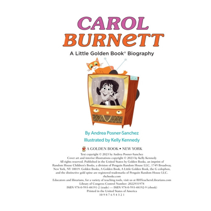 Little Golden Book Carol Burnett