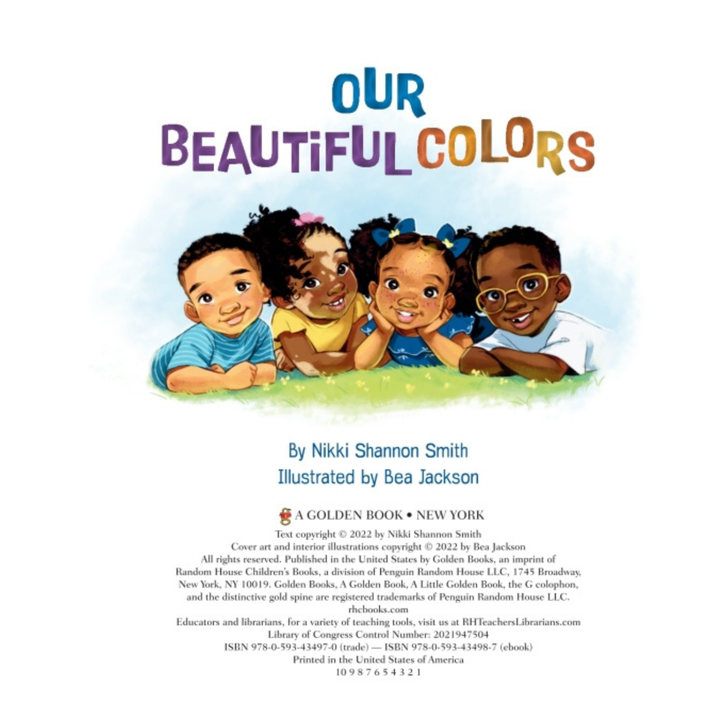 Little Golden Book Our Beautiful Colors