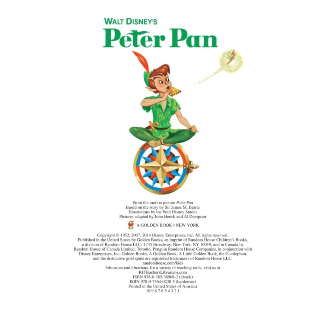 Little Golden Book Peter Pan