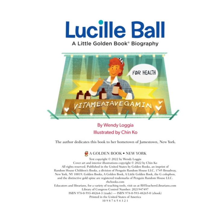 Little Golden Book Lucille Ball