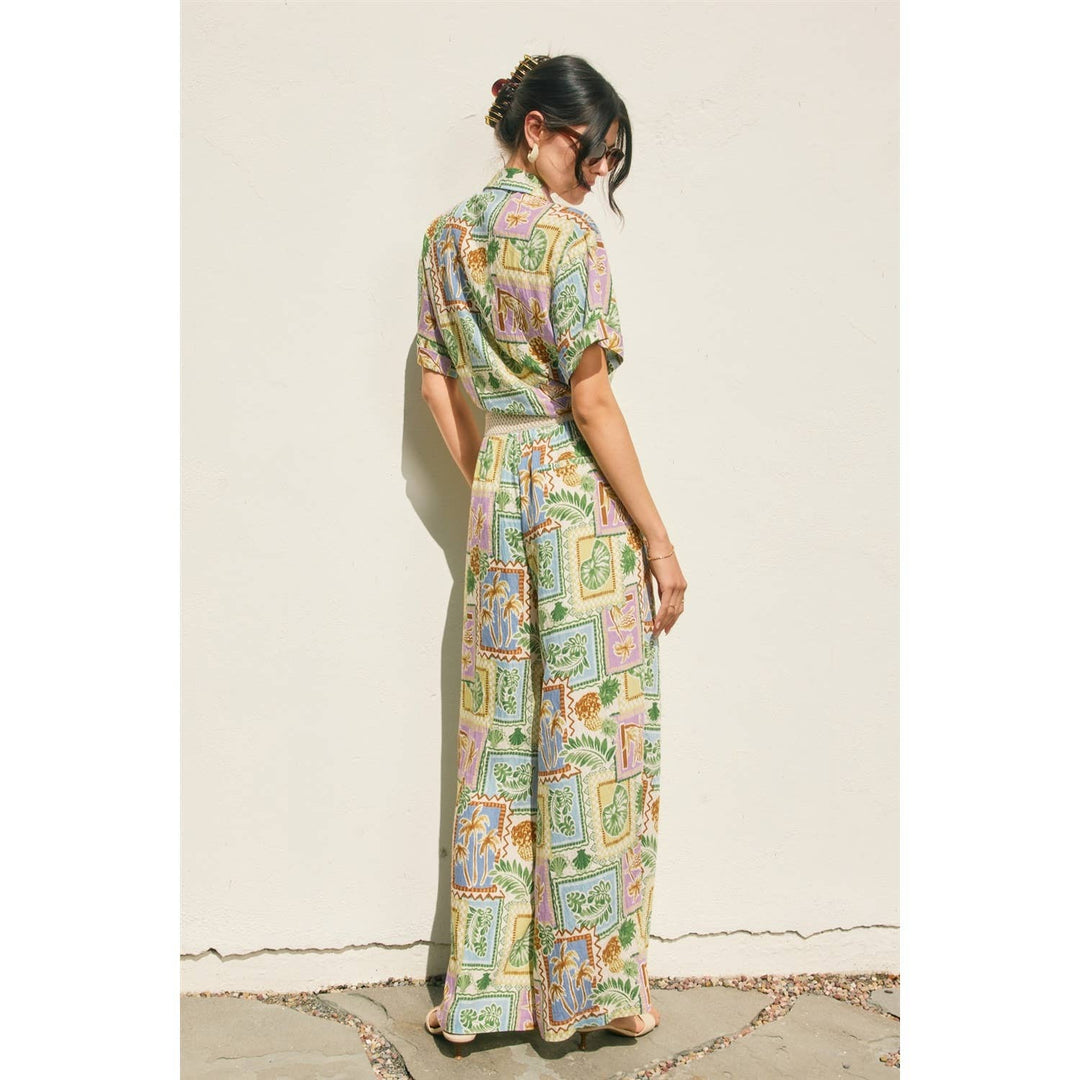 Offshore Decorative Knit Waist Pants