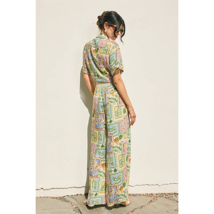 Offshore Decorative Knit Waist Pants