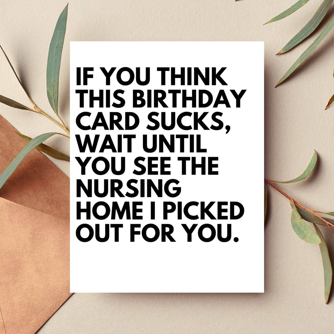 Birthday Cards Funny Snarky Cards Gag Gifts