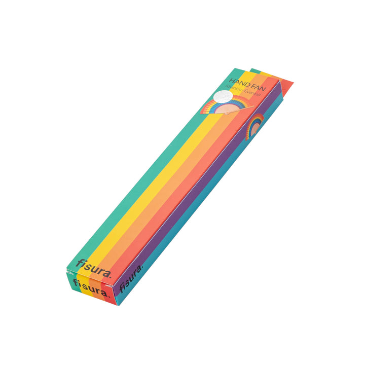 “Rainbow” fan