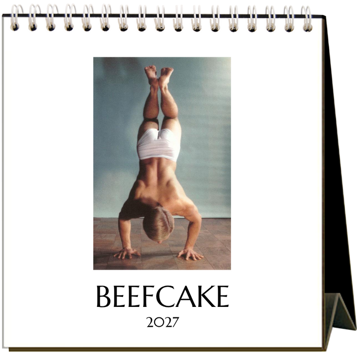 Beefcake 2027 Desk Calendar