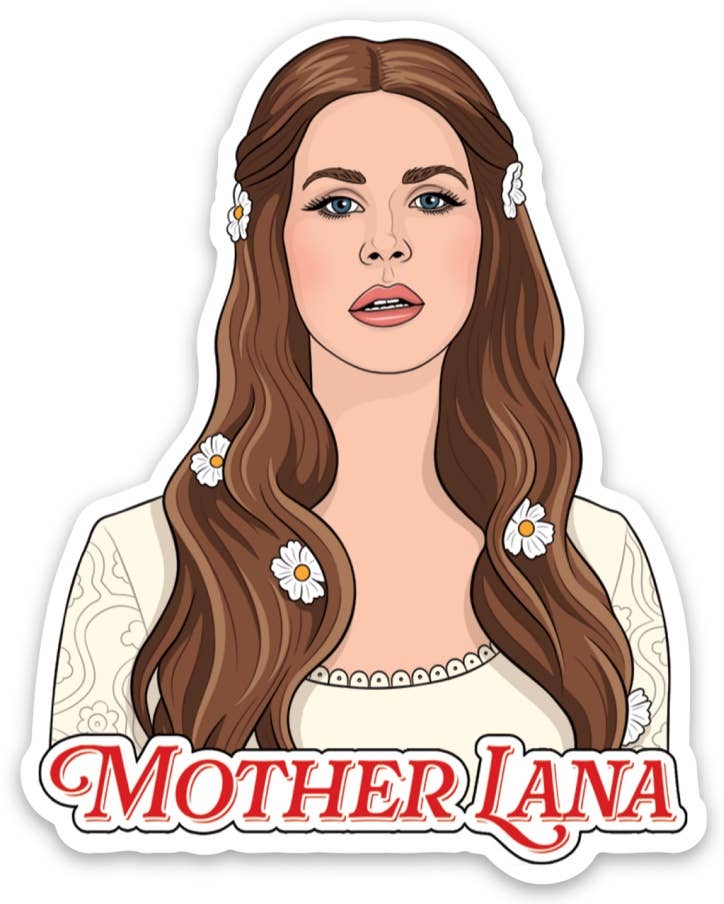 Mother Singer Die Cut Sticker
