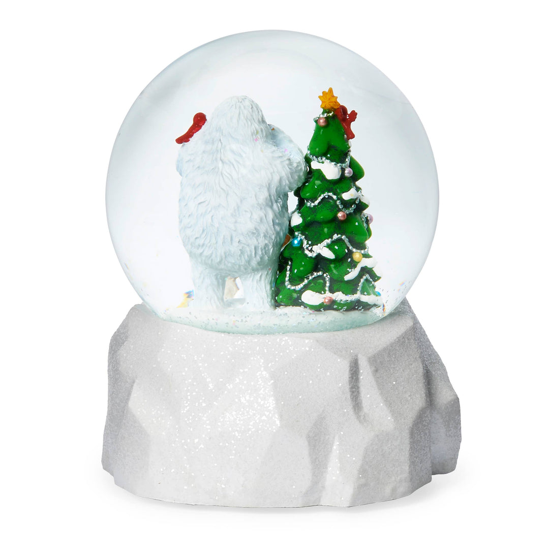Musical LED Rudolph Dome with Friends; Ice Base