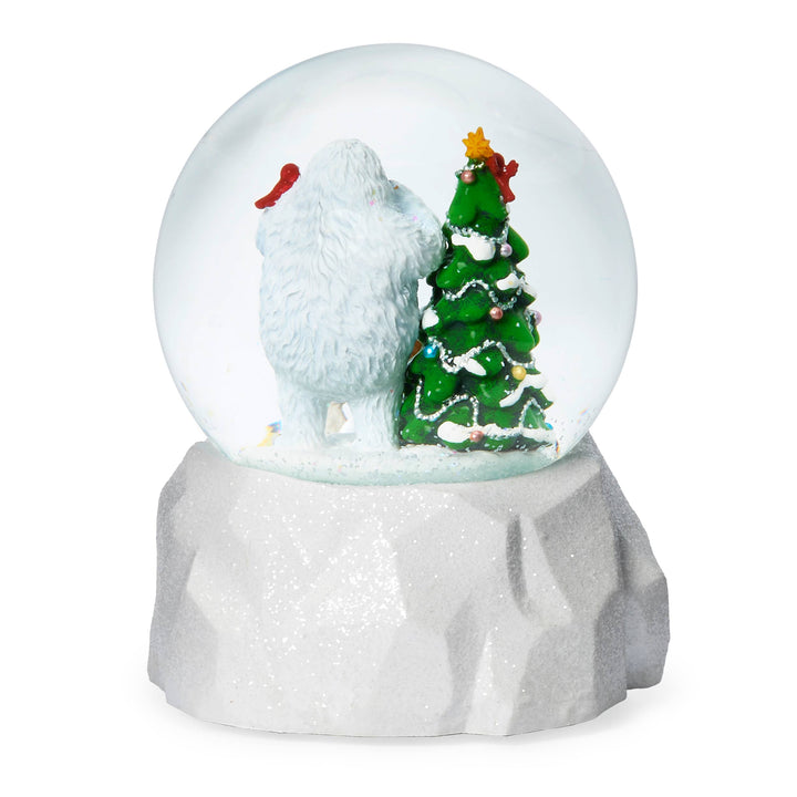 Musical LED Rudolph Dome with Friends; Ice Base