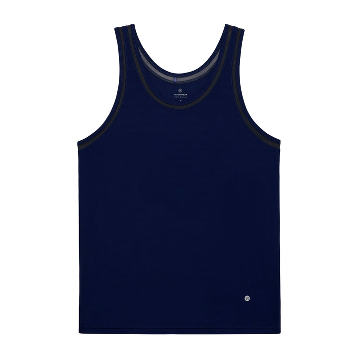 Sapphire Blue Tempo Training  Tank - Parke & Ronen