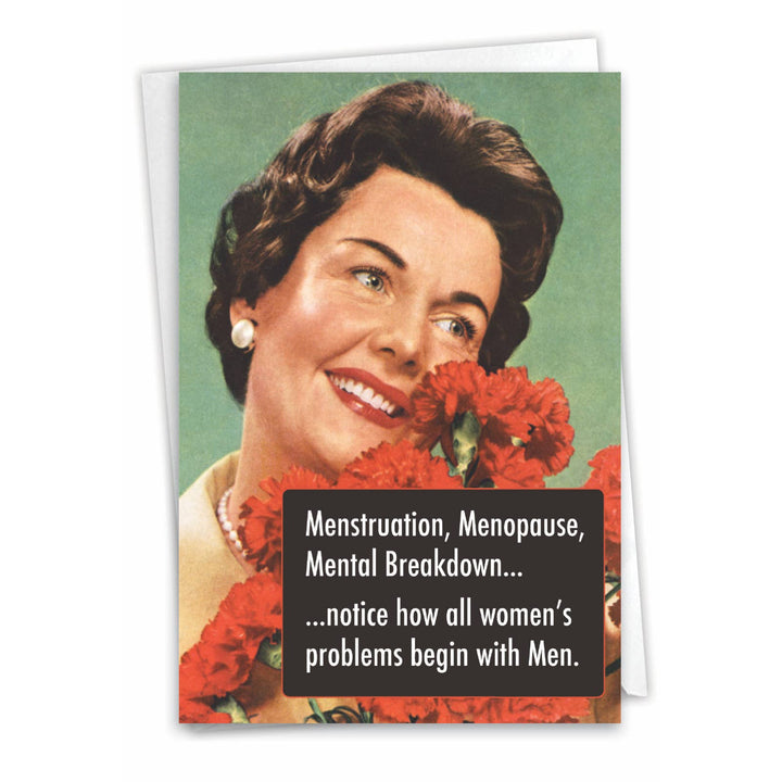 Birthday Card  - Problems With Men