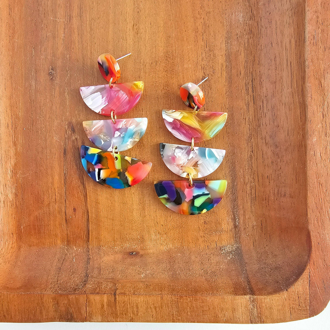 Kennedy Earrings - Fiesta