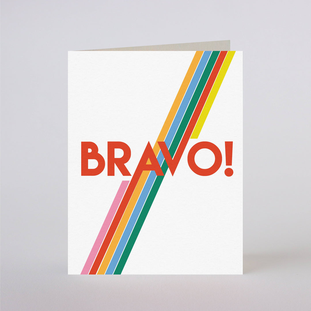 BRAVO! - greeting card