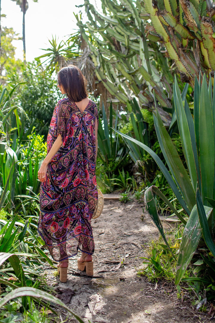 Lorraine Paisley Caftan