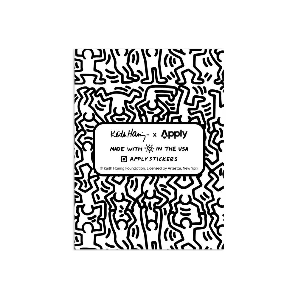 Statue of Liberty by Keith Haring - Die-Cut Sticker