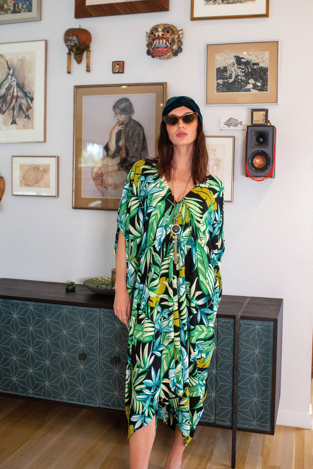 Canopy Noir Caftan