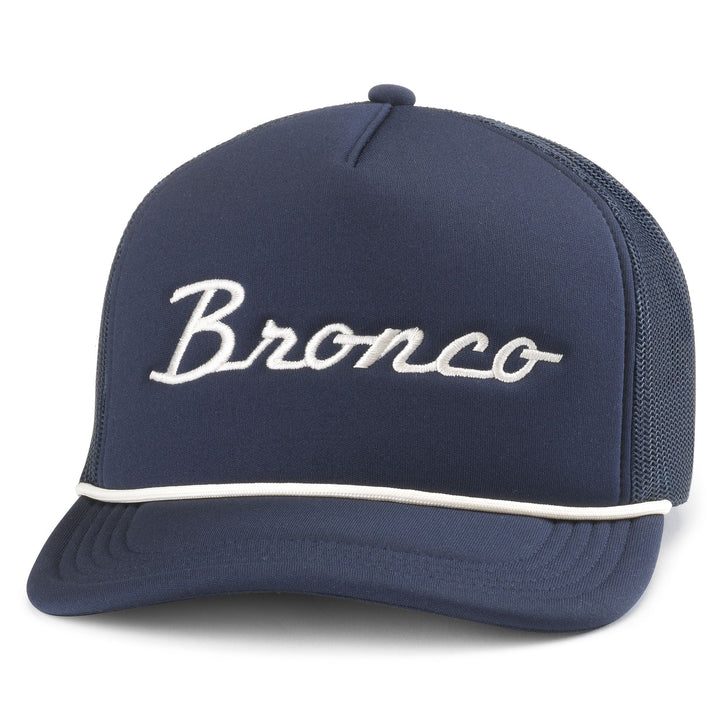 Bronco Trucker Hat Foamy Roscoe - Navy
