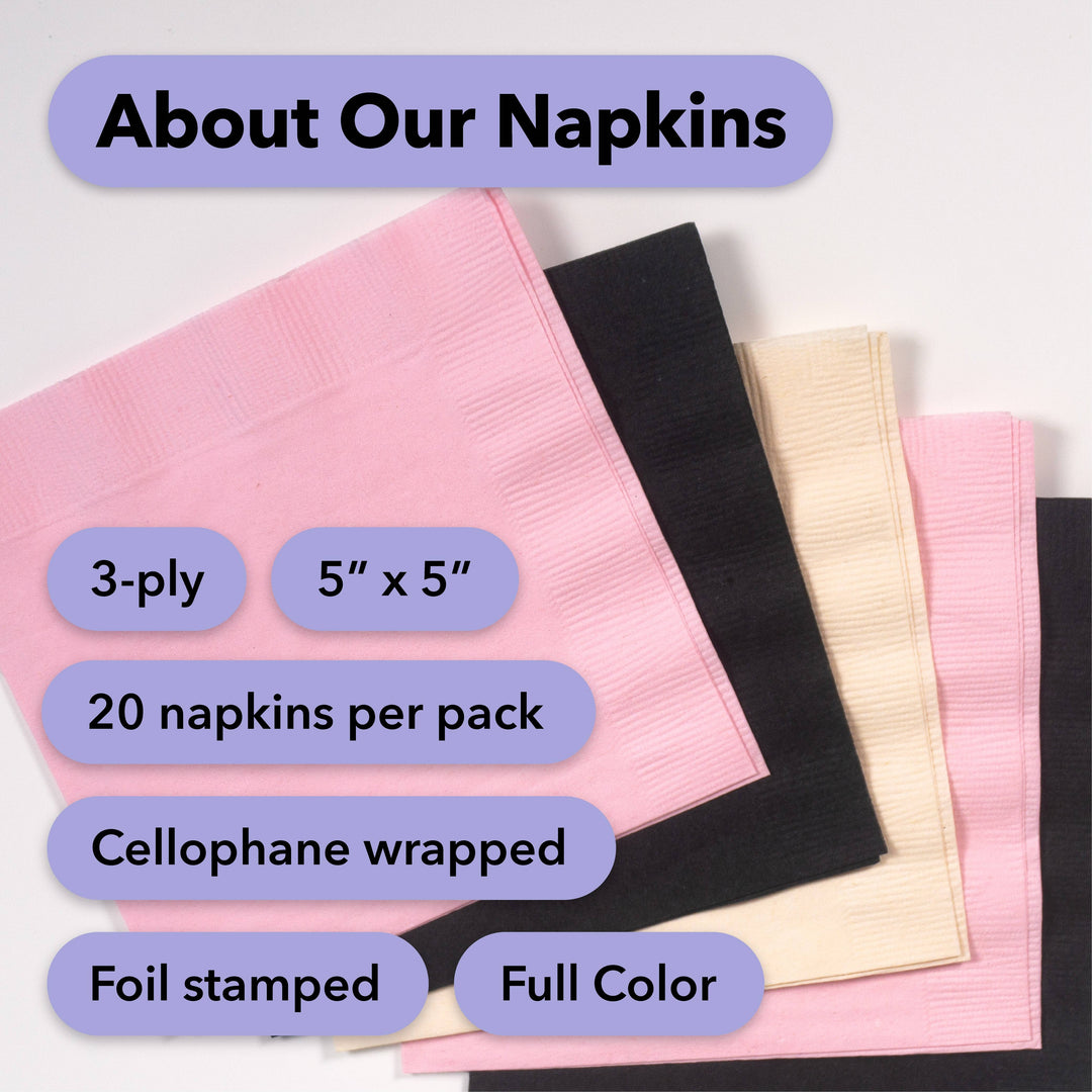 Show About Us - Funny Cocktail Napkin
