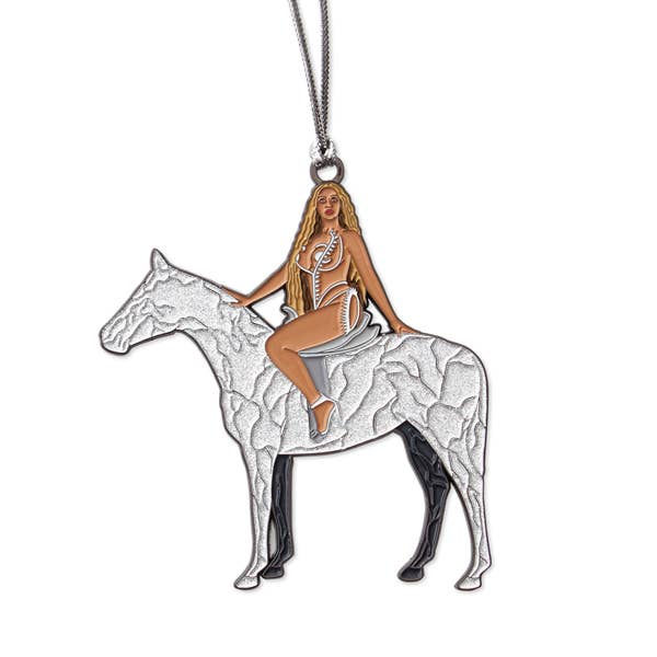 Beyonce Enamel Enamel Ornament