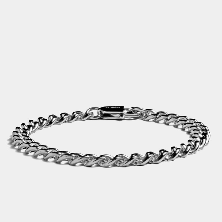 Cuban Chain Silver Bracelet