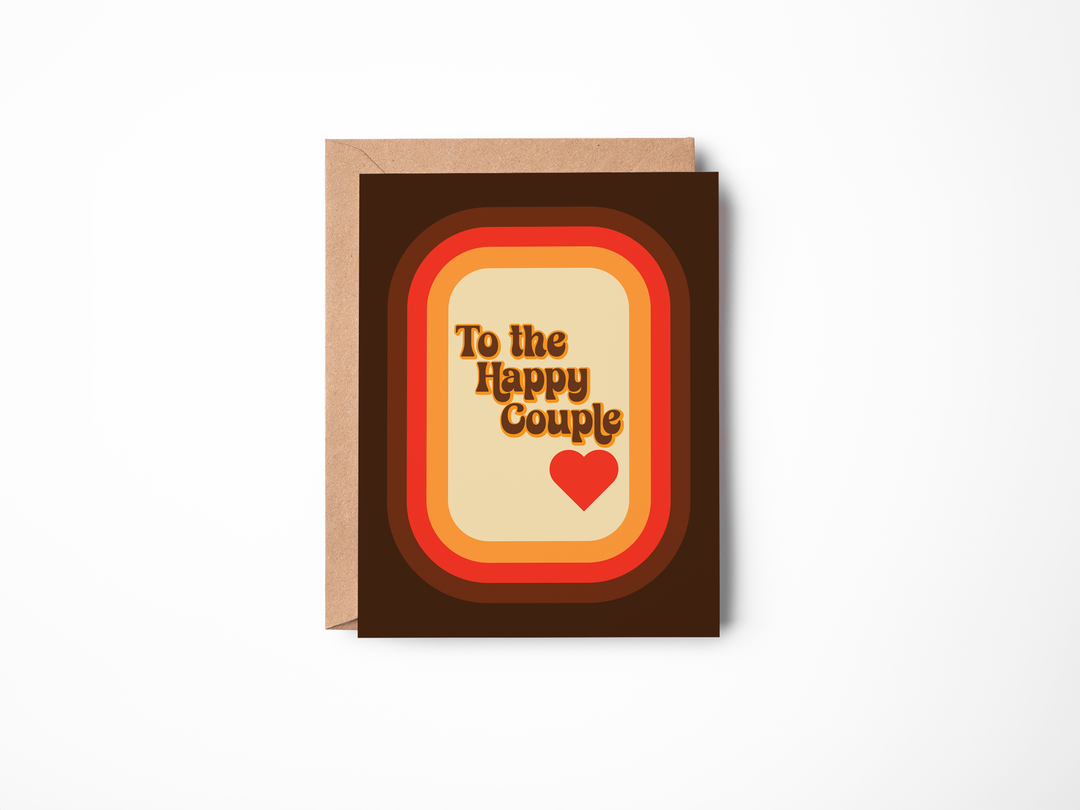 To The Happy Couple Card