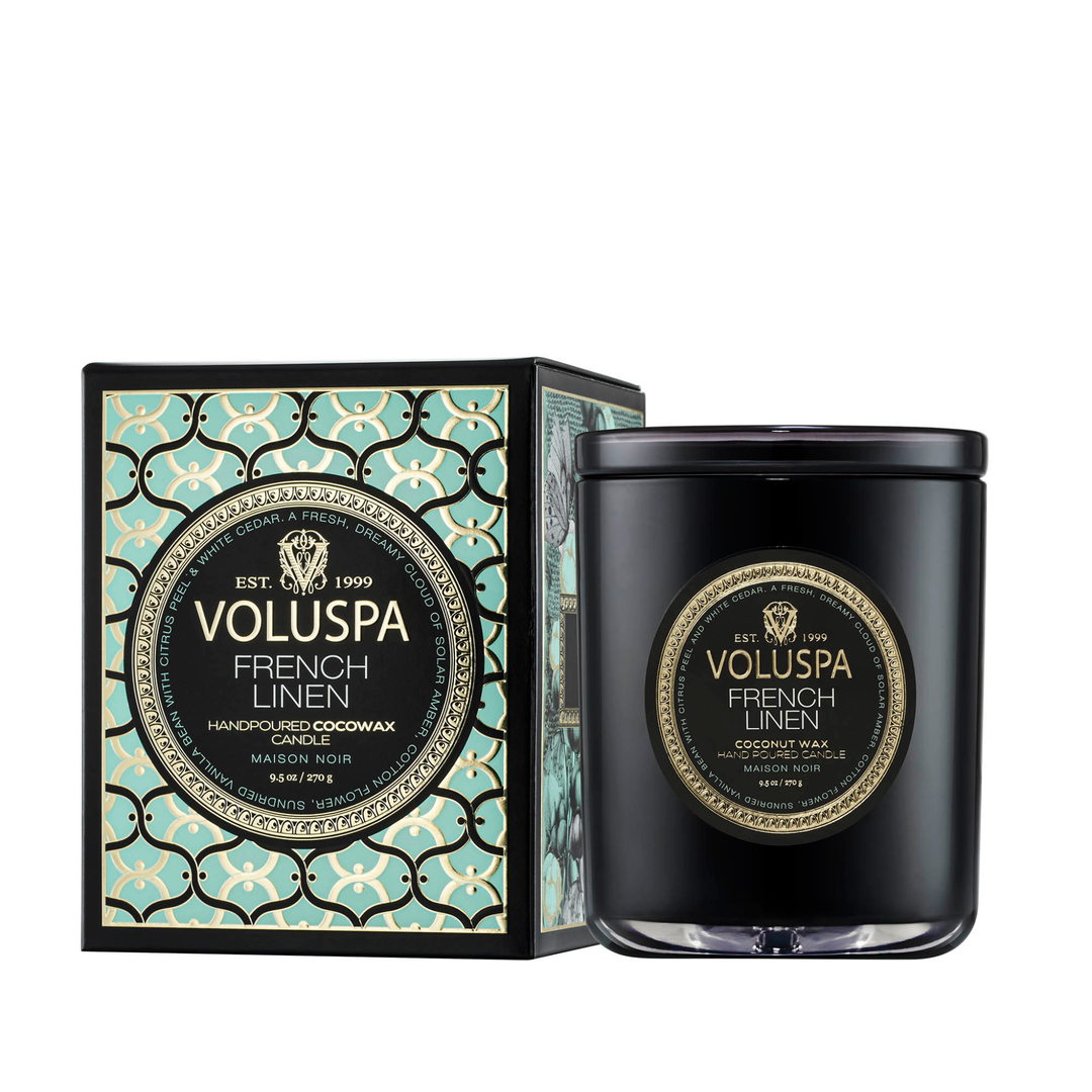 French Linen 9.5oz Classic Candle