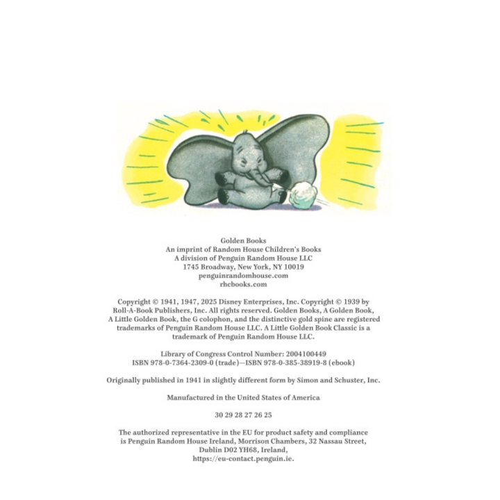 Little Golden Book Dumbo