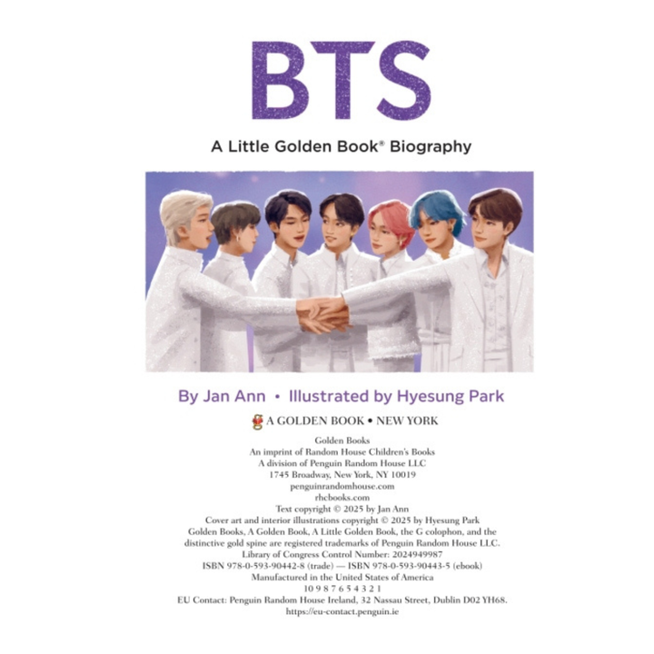 Little Golden Book BTS