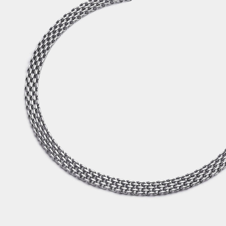 Mesh Choker - Silver