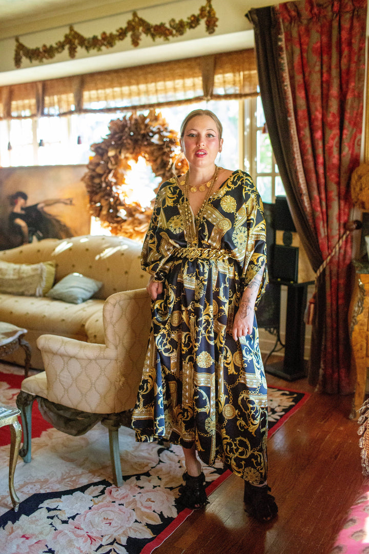 Voglia Nera Caftan Kaftan Dress