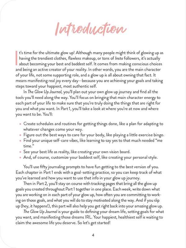 Glow Up Journal by Danielle Richardson