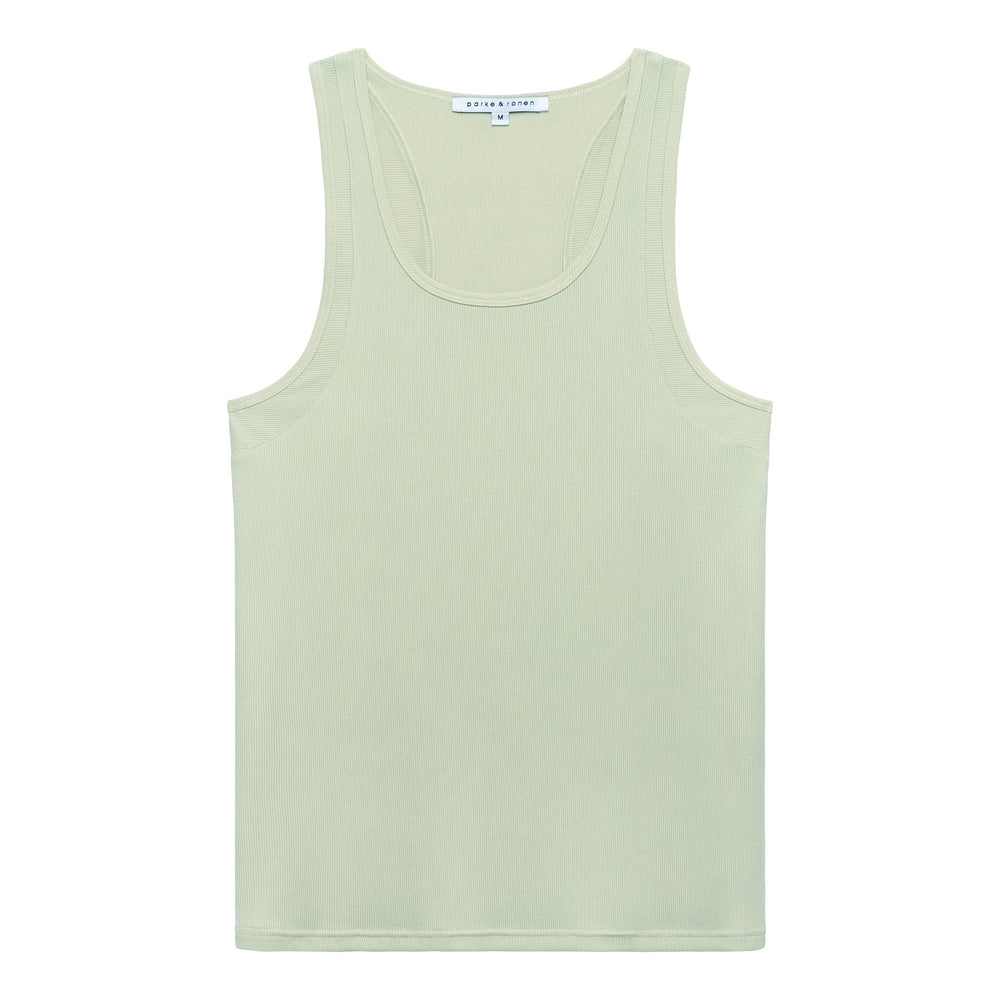 Sage Beach Walk Rib Tank - Parke & Ronen