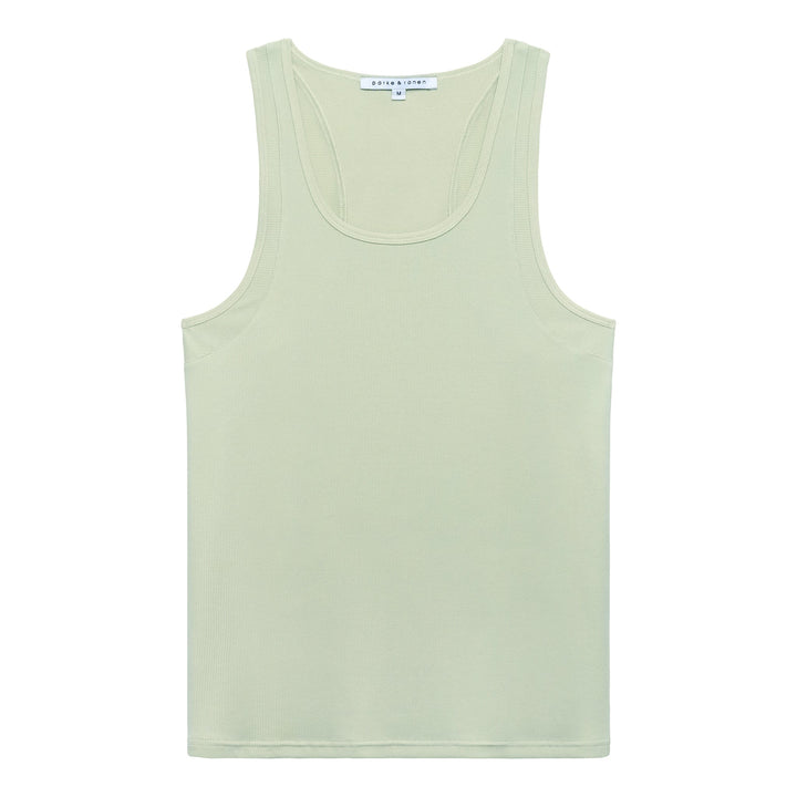 Sage Beach Walk Rib Tank - Parke & Ronen