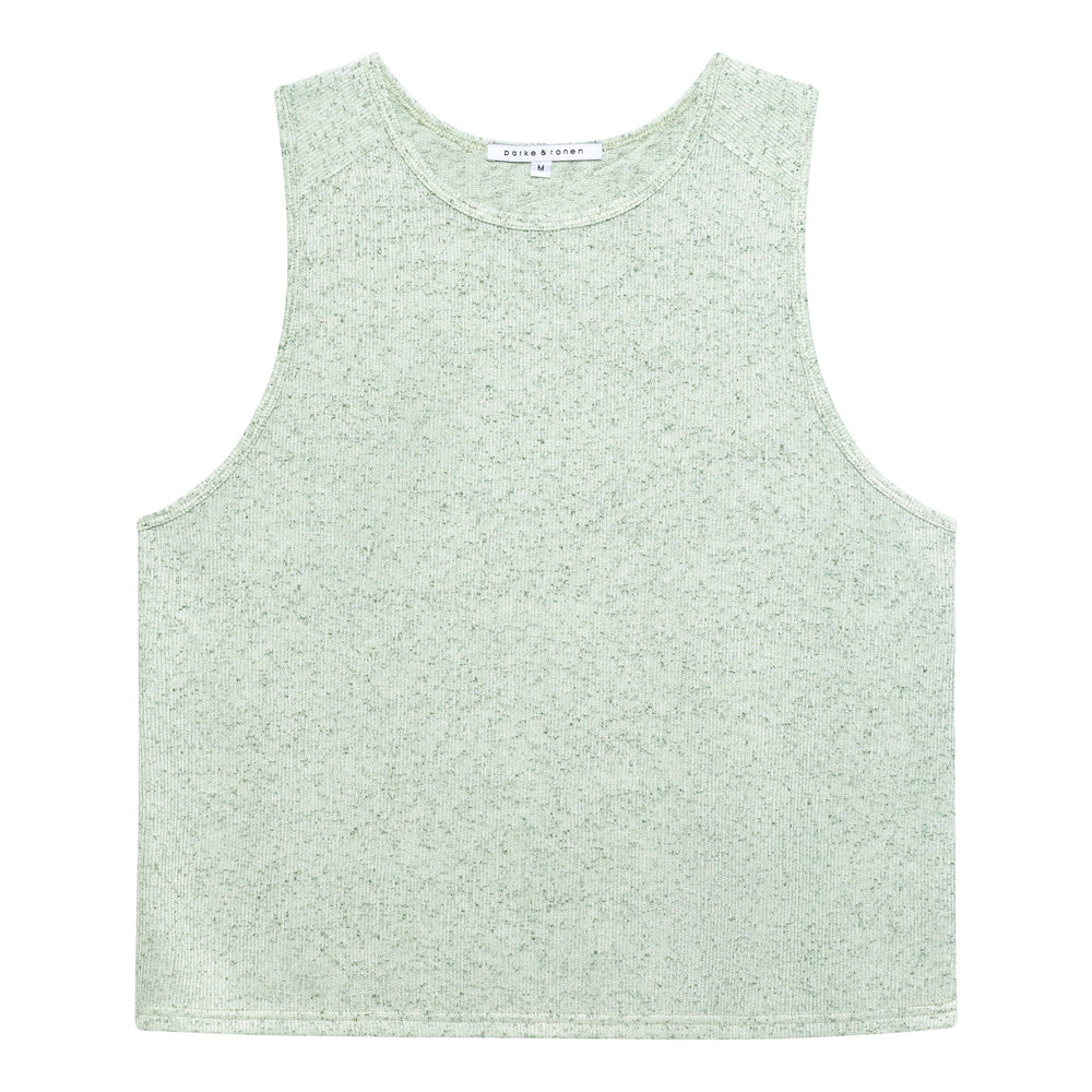 Cactus Pointillist Muscle Tee - Parke & Ronen