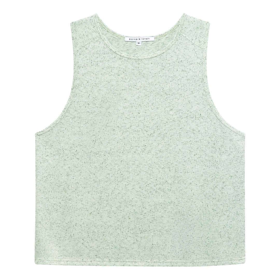 Cactus Pointillist Muscle Tee - Parke & Ronen