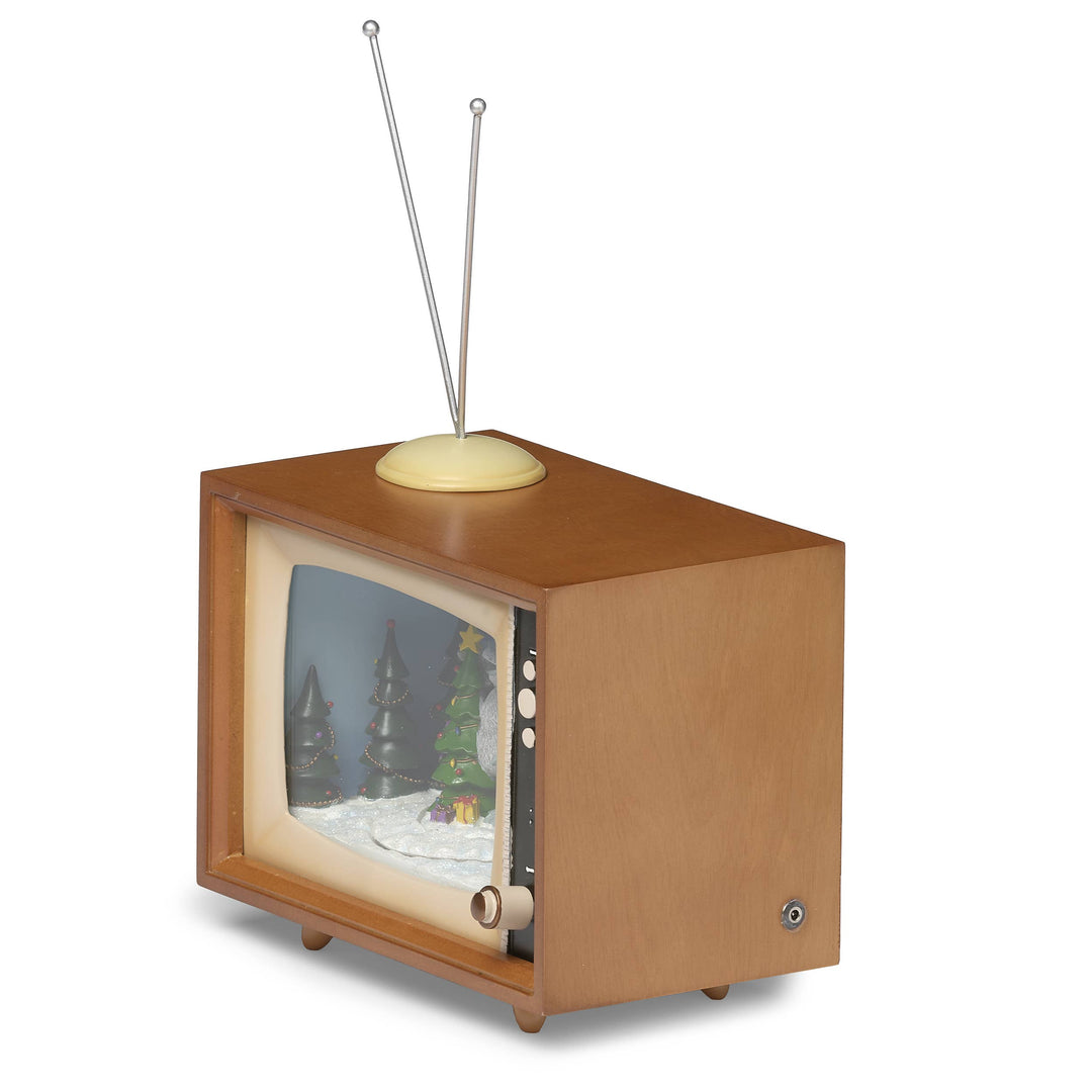 Lighted Musical TV; Rotating Rudolph & Friends