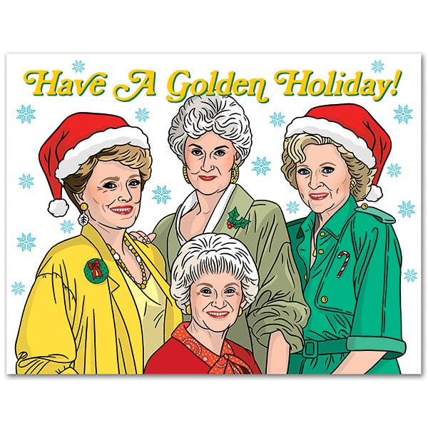 Golden Girls Holiday Christmas Card