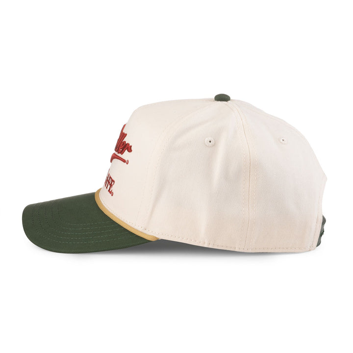 Miller Trucker Hat Scottie - Ivory/Dark Green