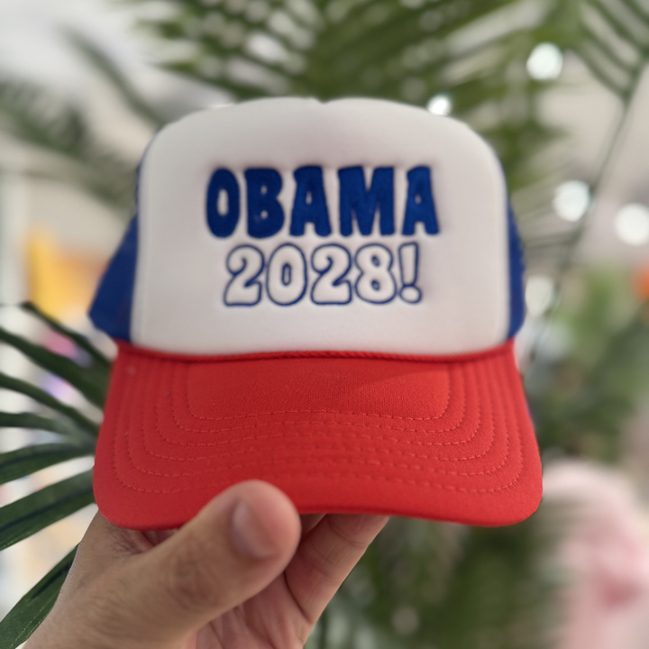 Obama 2028 Foam Trucker Hat