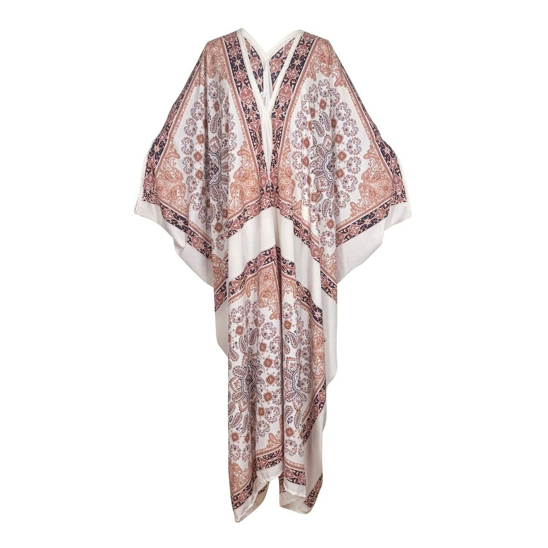 Luca Scarf Print Caftan Caftan