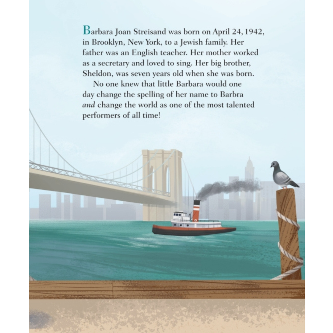 Little Golden Book Barbra Streisand
