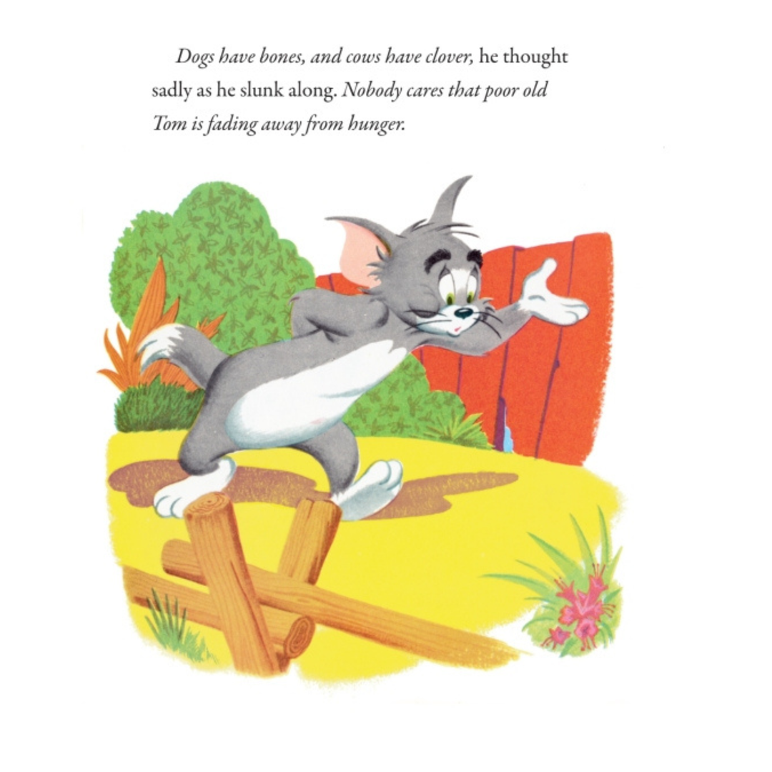 Little Golden Book Tom and Jerry Meet Little Quack